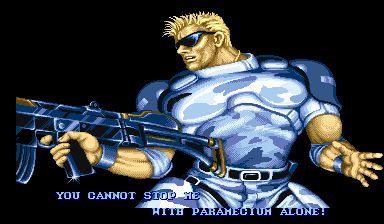 "You cannot stop me with paramecium alone!"