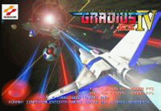 Gradius IV Title Screen