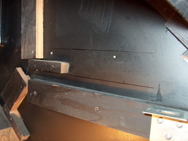 image of crt shroud mounting rail